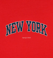 New York Ivy Disco Short - Ruby/Navy Sporty & Rich Outlet