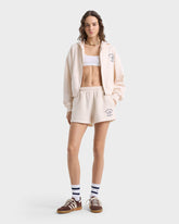 Beverly Hills Riding Club Soft Disco Short - Cream/Navy Sporty & Rich Discount