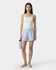 SRC Mini Boxer - Blue Striped Sporty & Rich For Sale