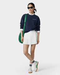 SRC Anae Skirt - White/Navy Sporty & Rich Outlet