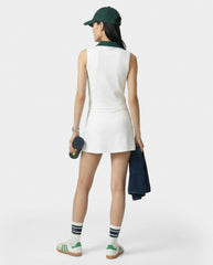 SRC Court Skirt - White/Forest Sporty & Rich Sale