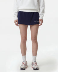 Signature Logo Terry Skirt - Dark Navy Sporty & Rich US