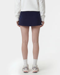 Signature Logo Terry Skirt - Dark Navy Sporty & Rich US