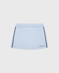 Signature Logo Court Skirt - Ciel/Navy Sporty & Rich Discount