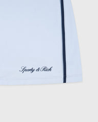 Signature Logo Court Skirt - Ciel/Navy Sporty & Rich Discount