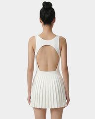 Signature Logo Court Dress - White Sporty & Rich Sale