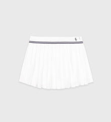 SRC Logo Abigail Skirt - White/Navy Sporty & Rich Online