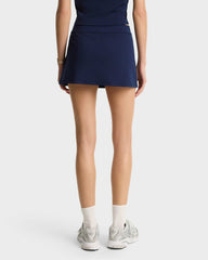 Eden Crest Court Skirt - Navy/White Sporty & Rich US