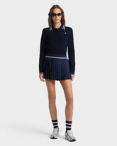 SRC Abigail Skirt - Navy/Ecru Sporty & Rich Online