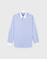 SRC Oversized Shirt - Light Blue Stripe Sporty & Rich Online