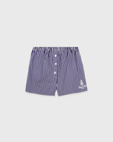 Vendome Mini Boxer - Blue Striped Sporty & Rich Sale