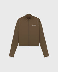 Serif Logo Sports Jacket - Sand Sporty & Rich For Sale