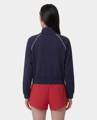 Signature Logo Retro Track Jacket - Dark Navy Sporty & Rich Online