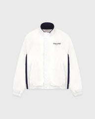 Signature NY Contrast Jacket - White Sporty & Rich For Sale