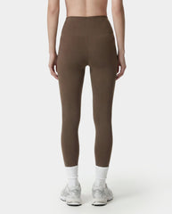 Serif Logo Legging - Sand Sporty & Rich For Sale