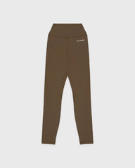 Serif Logo Legging - Sand Sporty & Rich For Sale