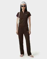 Serif Logo SS Sports Quarter Zip - Cioco Sporty & Rich Discount