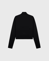 SR Runner Sports Quarter Zip - Black/White Sporty & Rich Sale