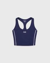 SR Runner Sports Tank - Light Navy/White Sporty & Rich Outlet