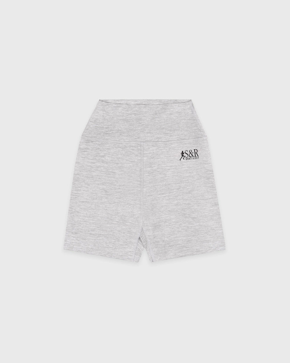 SR Runner Biker Short - Heather Gray Sporty & Rich US
