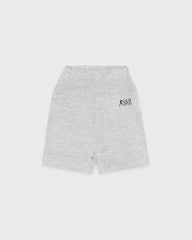 SR Runner Biker Short - Heather Gray Sporty & Rich US
