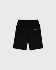 Syracuse Biker Shorts - Black/White Sporty & Rich Online
