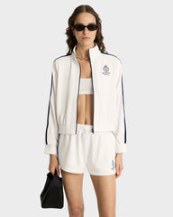 Crown Tennis Roller Short - White/Navy Sporty & Rich Sale
