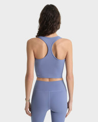 Serif Logo Sports Tank - Colony Blue Sporty & Rich Outlet