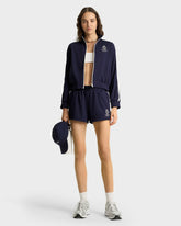 Crown Tennis Roller Short - Navy/White Sporty & Rich For Sale
