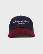 Syracuse NY Hat - Navy/Bordeaux Sporty & Rich Discount