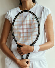 Play Tennis T-Shirt - White/Forest Sporty & Rich For Sale