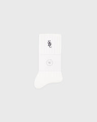 SRC Rib Socks - White Sporty & Rich For Sale