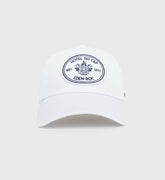Eden Crest Hat - White/Navy Sporty & Rich Discount