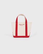 Signature NY Logo Mini Tote - Natural Sporty & Rich Outlet