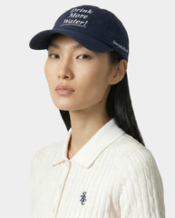 Drink More Water Hat - Light Navy/White Sporty & Rich Discount