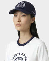 NY Crest Hat - Dark Navy Sporty & Rich Discount