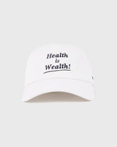 Health is Wealth Hat - White Sporty & Rich Outlet