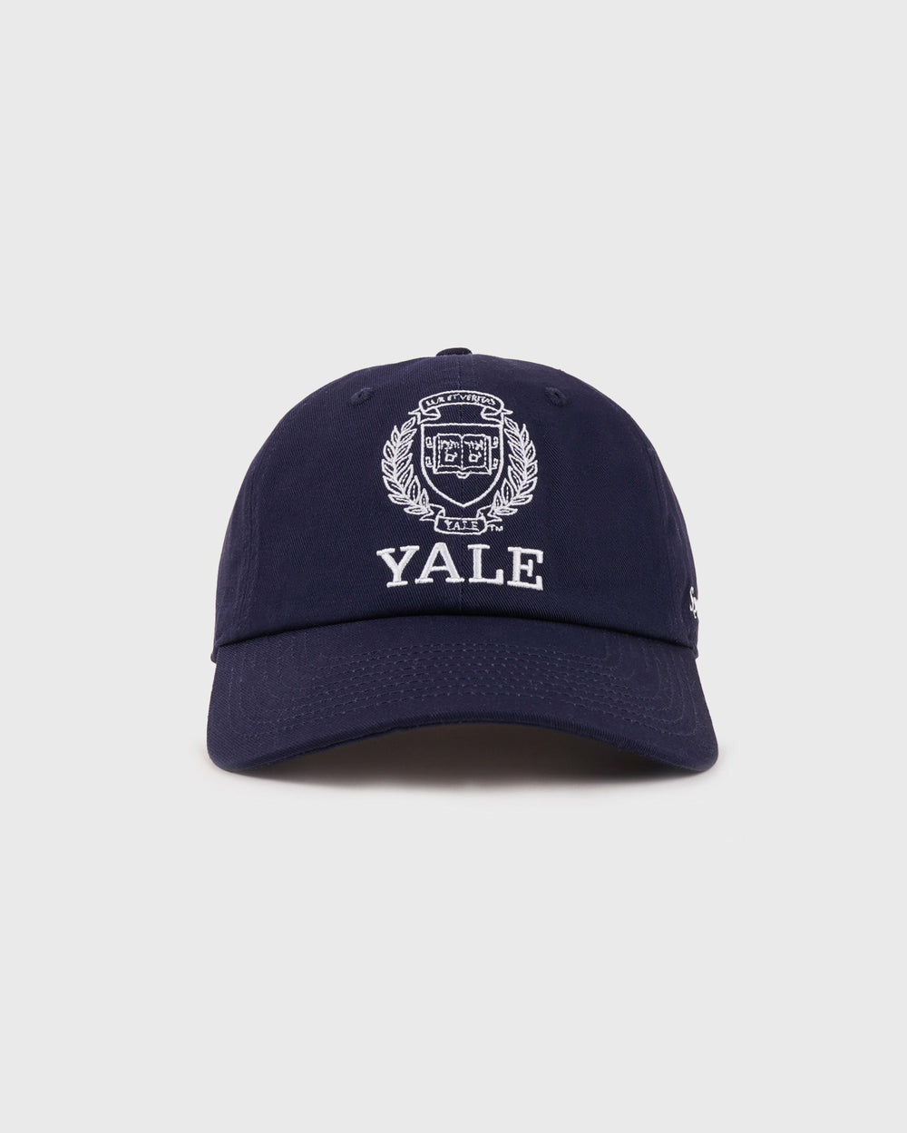 Yale Crest Hat - Navy Sporty & Rich Sale
