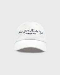 NY Health Club Hat - White/Navy Sporty & Rich Online