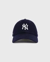 Yankees Serif Wool Hat - Navy/White Sporty & Rich Outlet