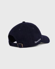 Yankees Serif Wool Hat - Navy/White Sporty & Rich Outlet