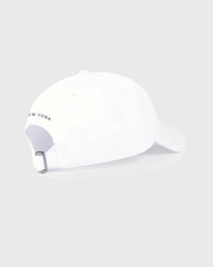 Signature NY Hat - White/Navy Sporty & Rich For Sale