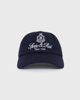 Vendome Wool Hat - Navy Sporty & Rich Sale