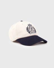 NY Crest Wool Hat - Ecru/Navy Sporty & Rich Discount