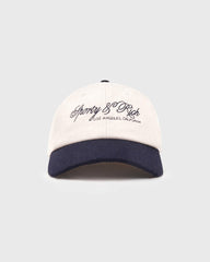 International Wool Hat - Ecru/Navy Sporty & Rich US