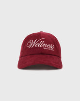 Soho Corduroy Hat - Merlot/Cream Sporty & Rich Online