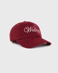 Soho Corduroy Hat - Merlot/Cream Sporty & Rich Online