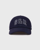 S&R Ivy Hat - Navy/White Sporty & Rich Discount
