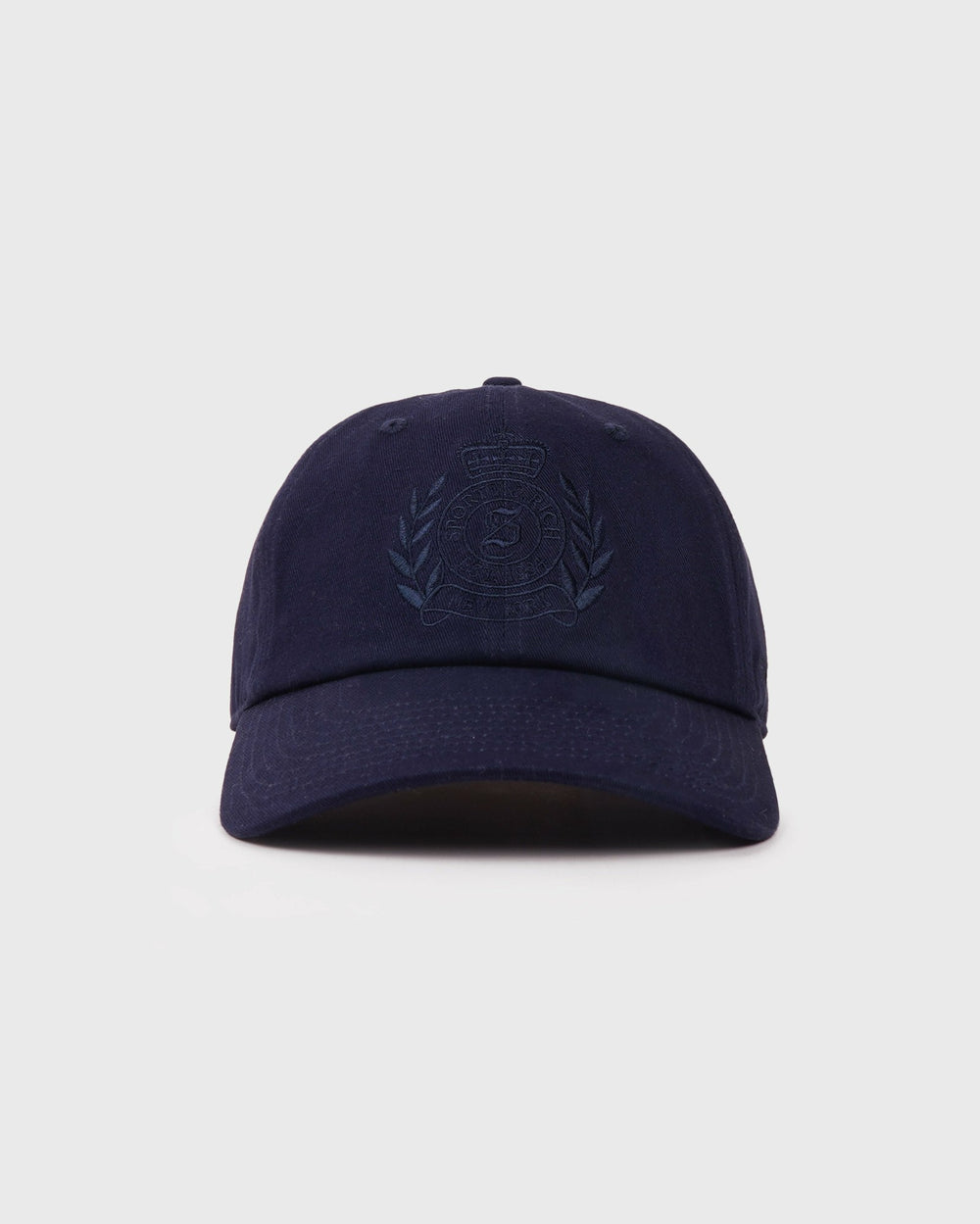 NY Crest Hat - Navy Sporty & Rich Outlet