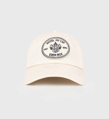 Eden Crest Hat - Cream/Navy Sporty & Rich Discount